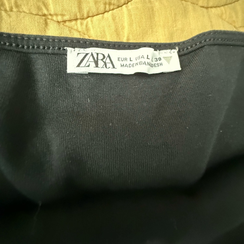 3 pcs - Zara Women's Crop Tops - White, Black, Gray - Picture 6 of 6